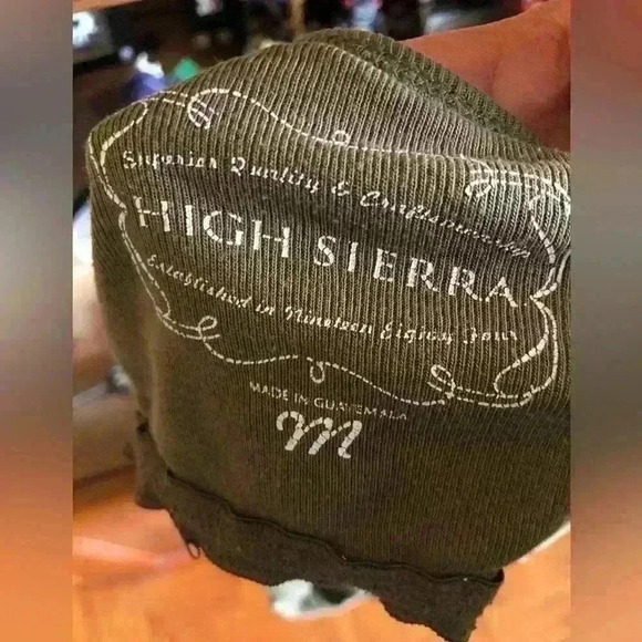 Vtg high sierra olive green tank top cami Medium - Picture 3 of 3